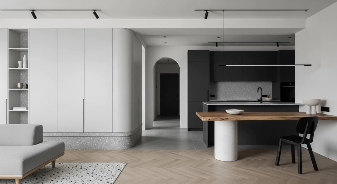 大安區現代豪宅室內設計案例